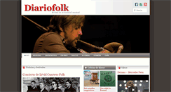 Desktop Screenshot of diariofolk.com